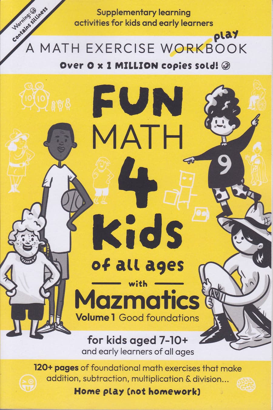 Mazmatics 1 fun math for kids book cover